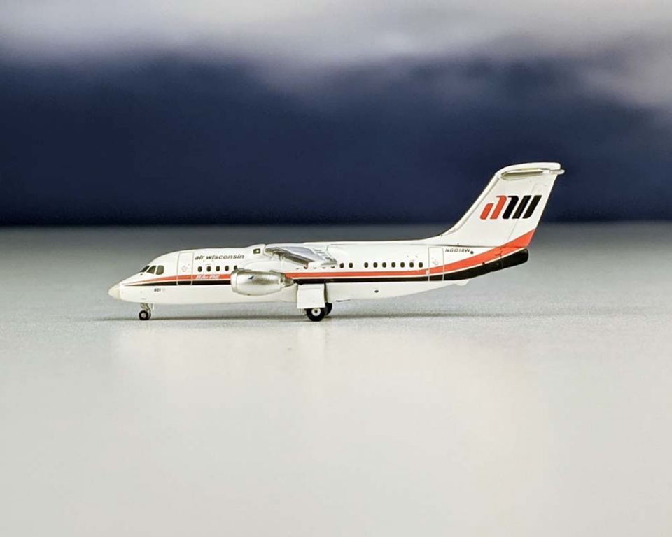 1:400 ジェミニジェット GJNWA405 BAe 146-200 ダイキャスト モデル