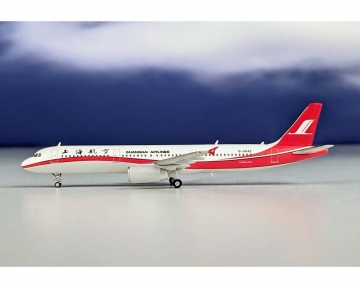 Shanghai Airlines A321  B-6642 1:400 Scale JC Wings LH4CSH142