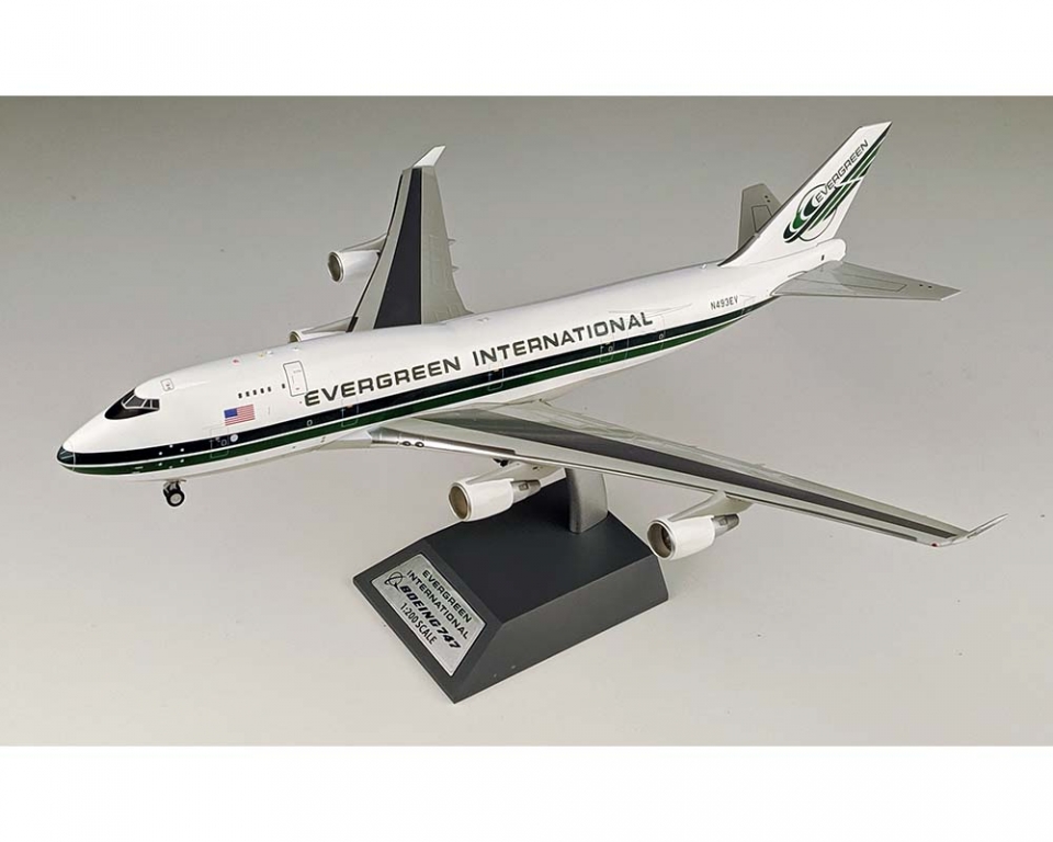www.JetCollector.com: INFLIGHT EVERGREEN Boeing B747-400 W/STAND 