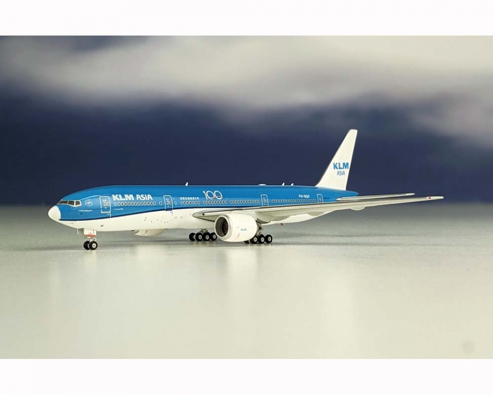 PHOENIX KLM ASIA B777-200ER NEW LIVERY, 100 YEARS PH-BQF 1:400 Scale  PH4KLM1949