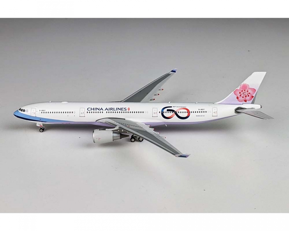 China Airlines A330-300 60th Anniveary B-18317 1:400 Scale Phoeix PH4CAL1968