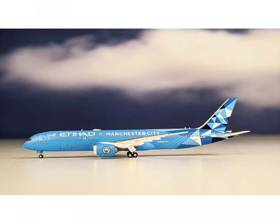NG ETIHAD B787-9 MANCHESTER CITY A6-BND 1:400 Scale 55047