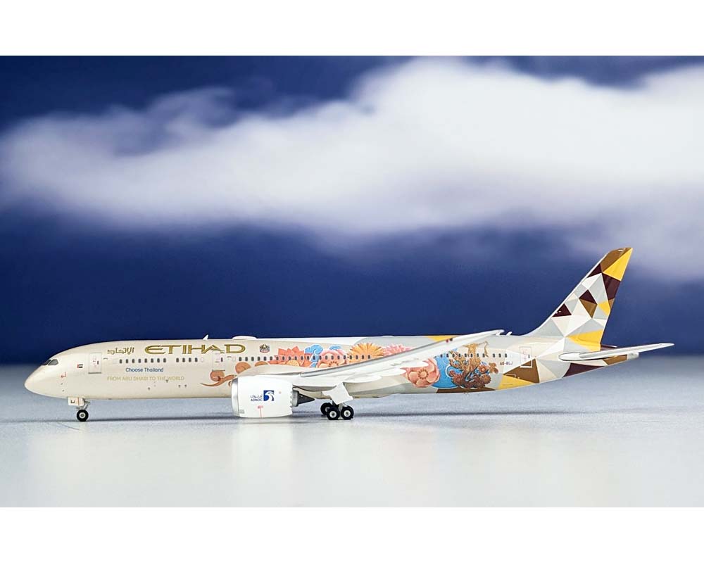 www.JetCollector.com: PHOENIX ETIHAD B787-9 Choose Thailand A6-BLJ 1: ...