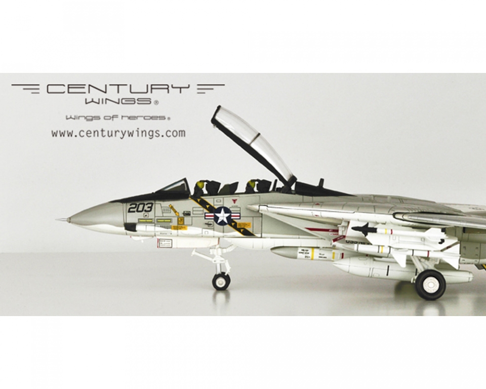 www.JetCollector.com: F-14A Tomcat USN VF-84 Jolly Rogers, AJ203, USS  Nimitz, 1978 CW-001622 Diecast