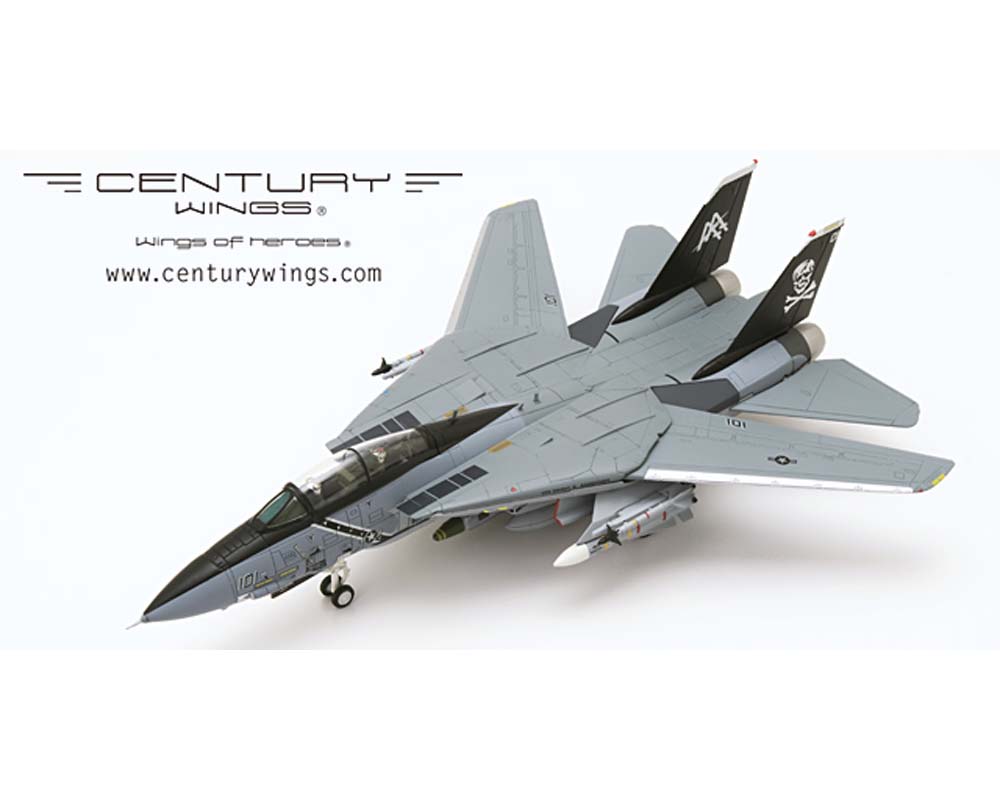 F-14B Tomcat USN VF-103 Jolly Rogers, AA101, USS Dwight D. Eisenhower, 1998  1:72 CW-001626 - www.JetCollector.com