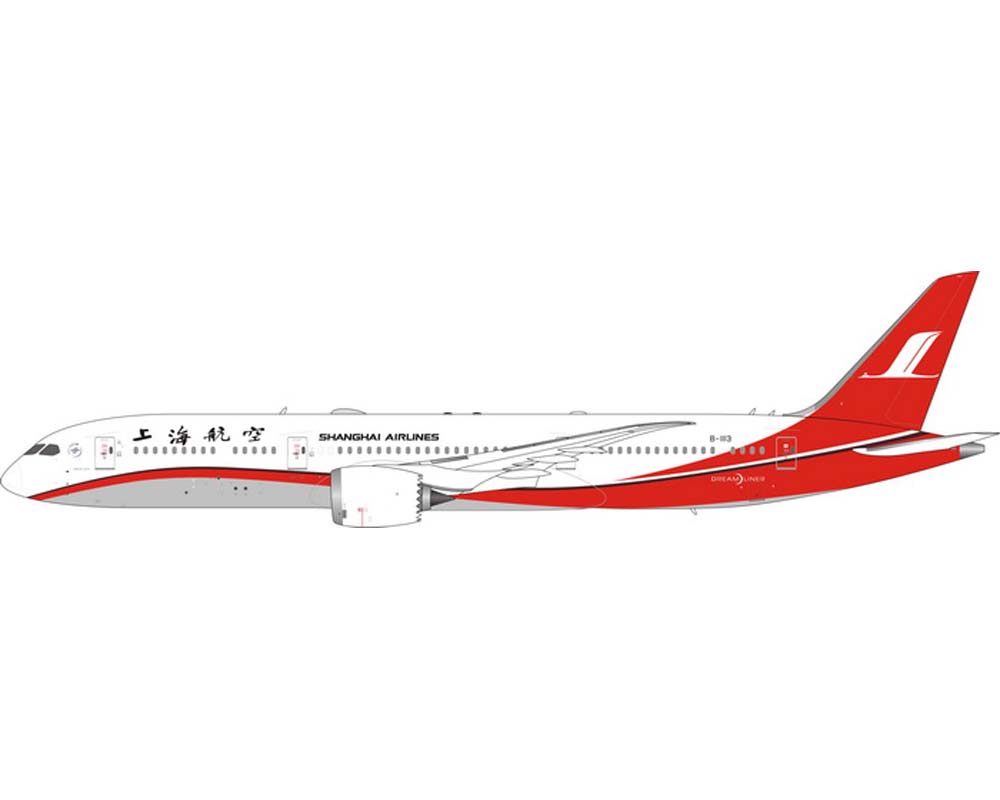 www.JetCollector.com: Shanghai Airlines B787-9 B-1113 1:400 Scale