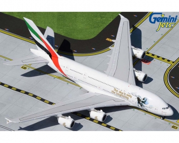 Emirates A380 UAE in Space Livery A6-EEH 1:400 GeminiJets GJUAE1924