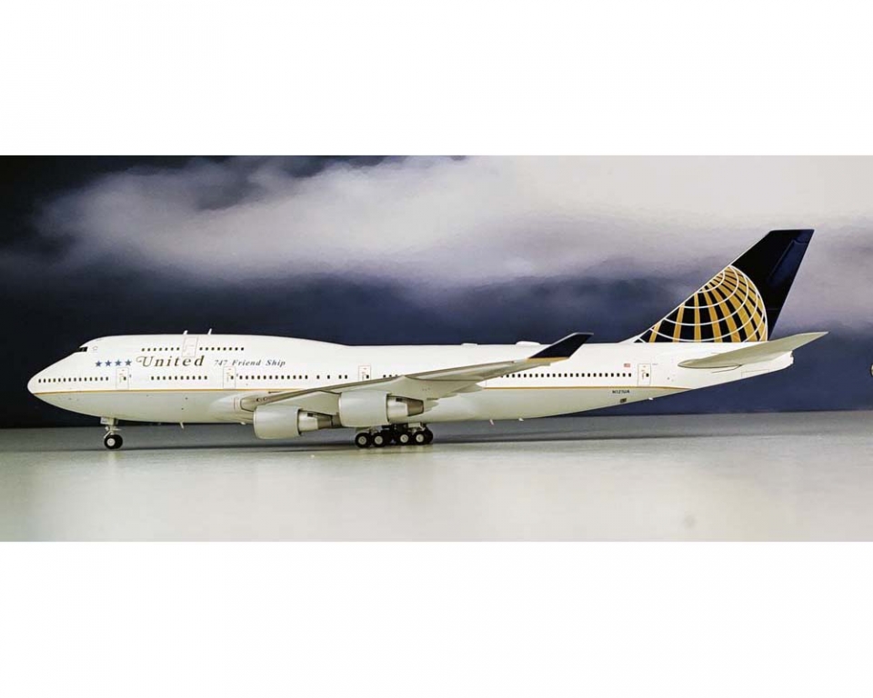 United B747-400 Friendship (Final Livery - www.JetCollector.com