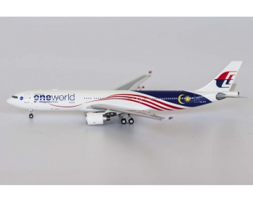 Malaysia Airlines A330-300 One World Negaraku 9M-MTE 1:400 Scale NG62016