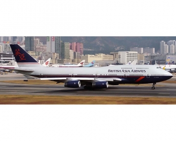 British Asia Airways B747-400 G-CIVE 1:400 Scale Phoenix PH4BAW2116