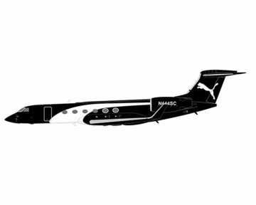 Talon Air GV N444SC 1:200 Scale JC Wings EW2GV001