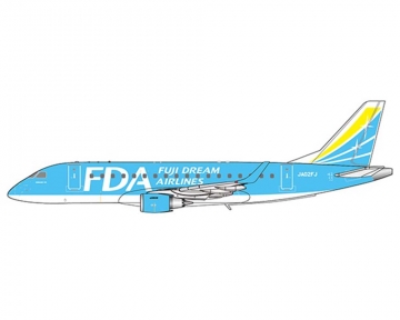 Fuji Dream Airlines ERJ-170 Lt Blue Color JA02FJ 1:400 Scale JC Wings EW4170002