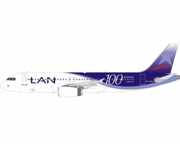 Lan A320 w/stand CC-BAA 1:200 Scale Inflight IF320LA0522