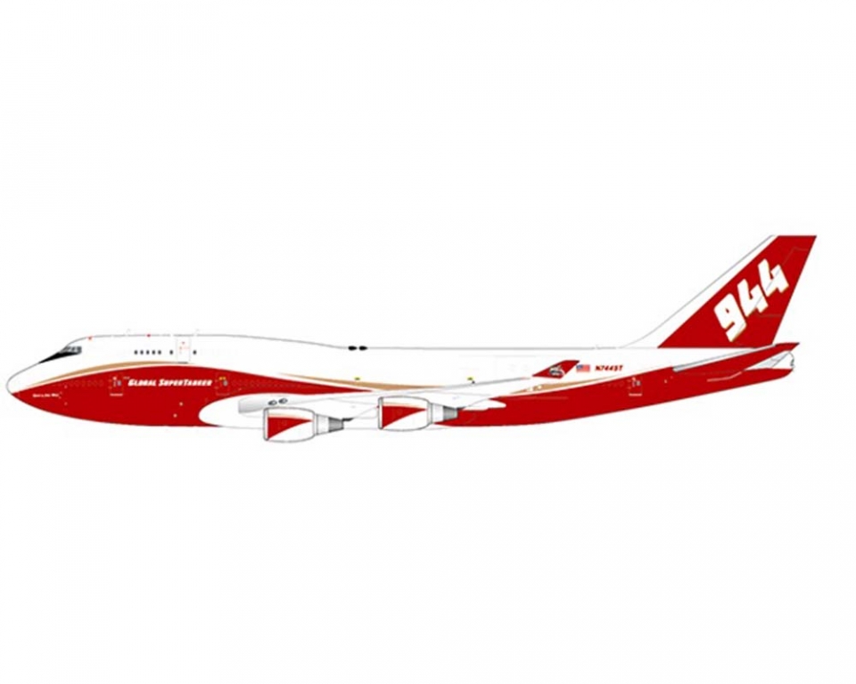 Global Super Tanker Services B747-400BCF N744ST 1:200 Scale JC Wings  JC2GSTS0068A