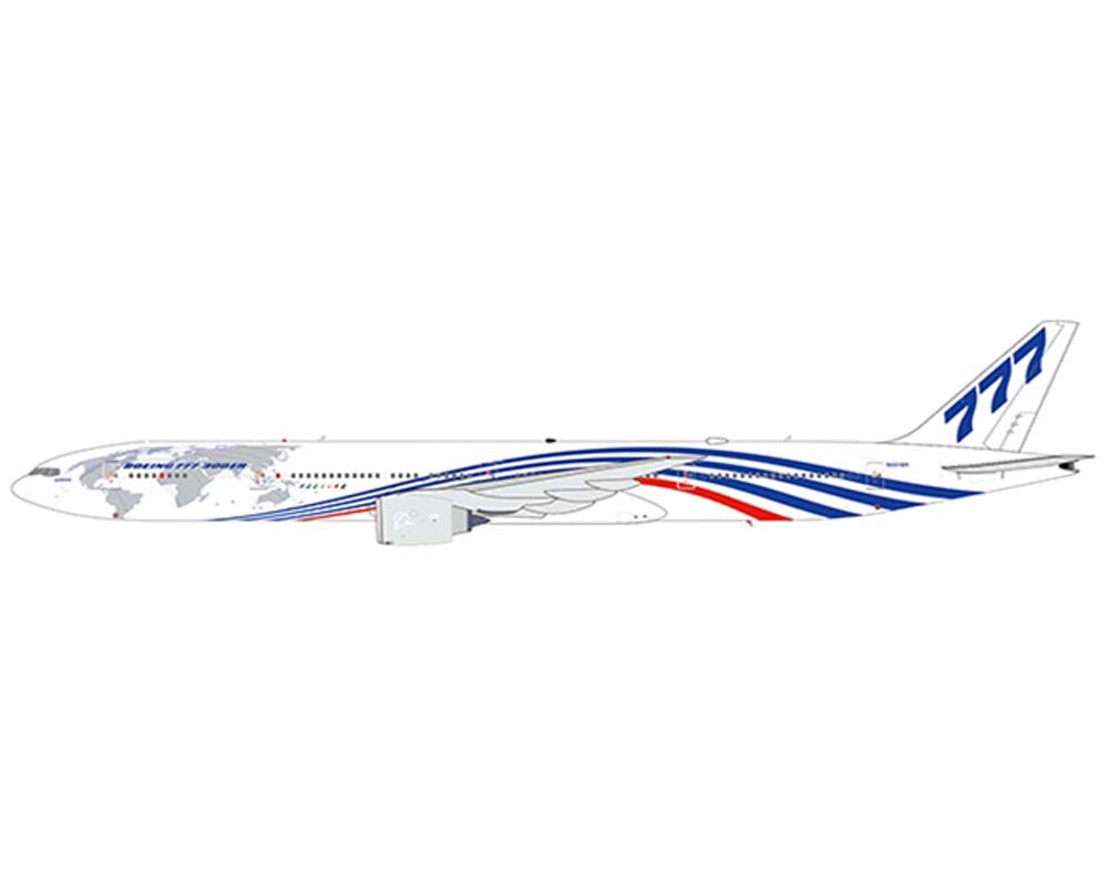 Boeing House B777-300ER Round the World Tour N5016R 1:400 Scale JC Wings  JC4BOE972