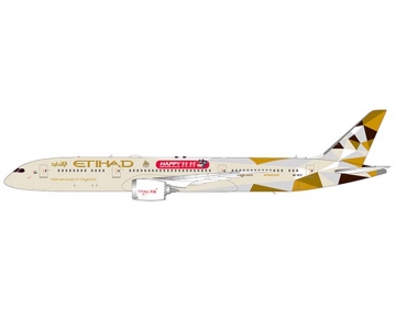Etihad Airways Boeing B787-9 TMALL Livery, Flaps A6-BLM 1:400 Scale JC Wings JC4ETD219A