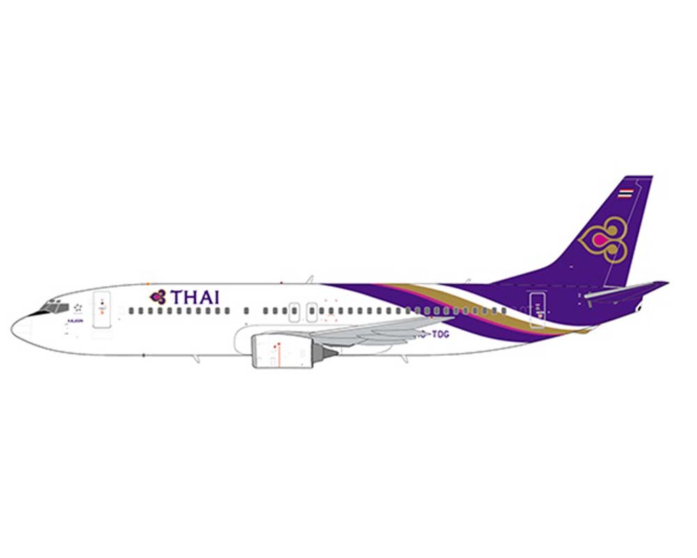 www.JetCollector.com: Thai Airways B737-400 Last Flight HS-TDG 1