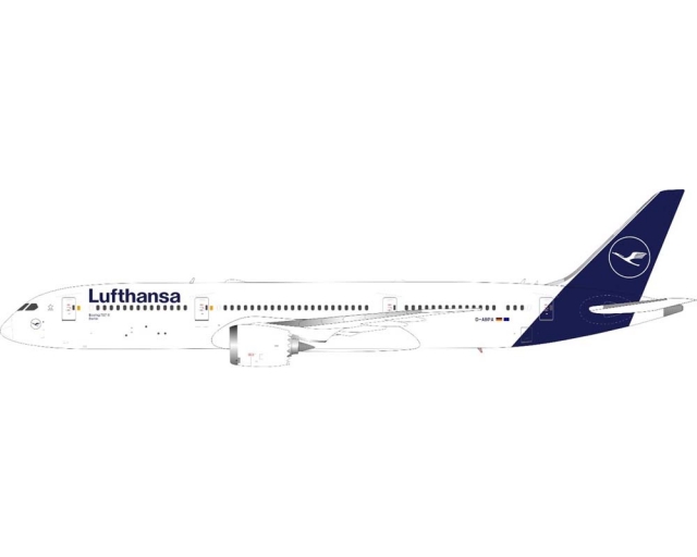 Lufthansa B787-9 w/stand D-ABPA 1:200 Scale Jfox JF-787-9-001