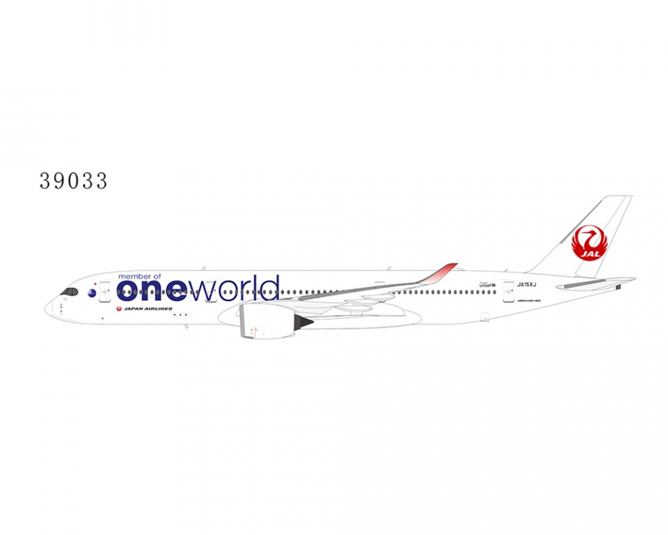 JAL OneWorld A350-900 JA15XJ 1:400 Scale NG39033