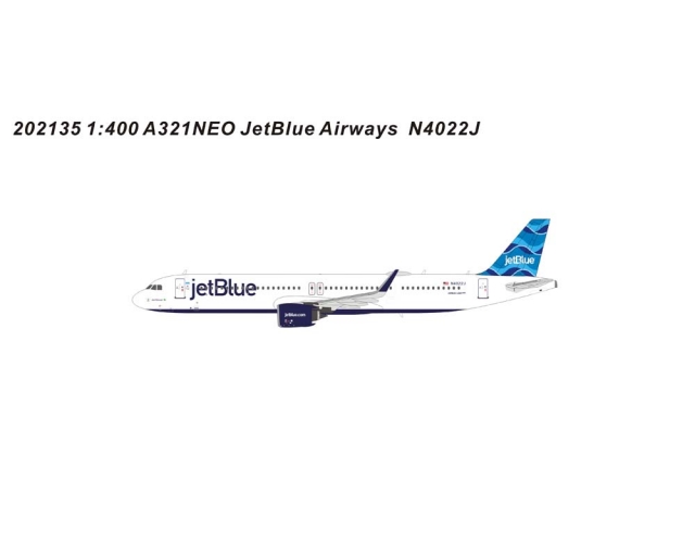 Jetblue A321neo N4022J 1:400 Scale Panda Models PM202135