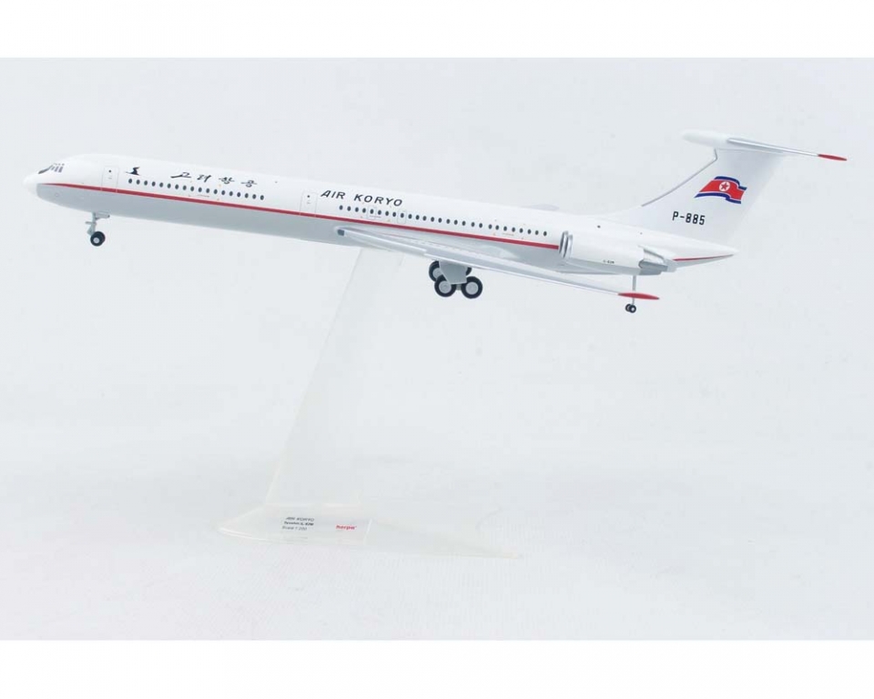 Air Koryo Ilyushin IL-62M P-885 1:200 Scale Herpa HE571128