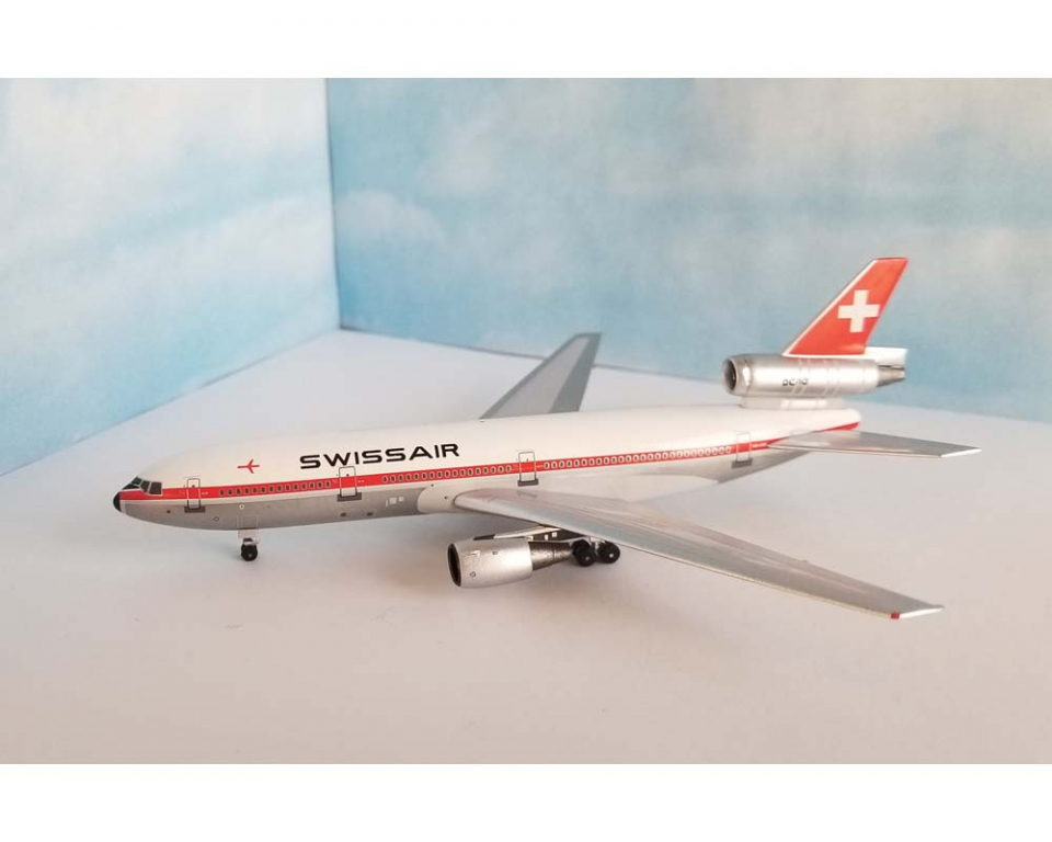 Swissair DC-10-30 HB-IHH 1:400 Scale Aeroclassics AC411153