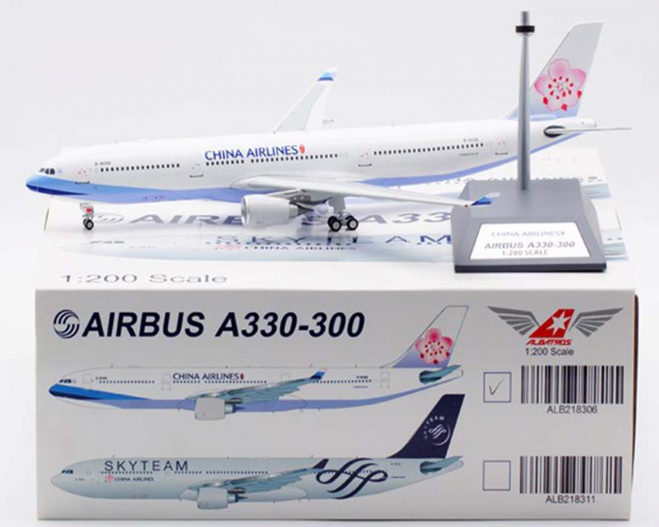 China Airlines A330-300 B-18306 1:200 Scale Aviation200 ALB218306