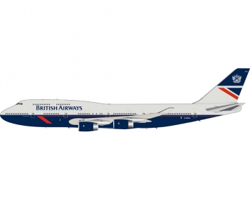 British Airways B747-400 w/stand and coin G-BNLL 1:200 Scale Inflight ARDBA41