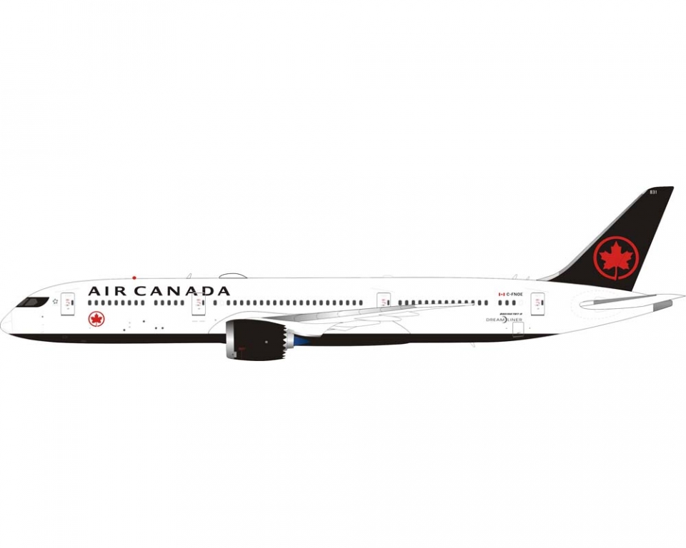 Air Canada B787-9 w/stand C-FNOE 1:200 Scale B Models B-789-AC-OE