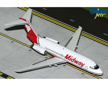 Midway DC-9-10  N1065T 1:200 Scale Geminijets G2MID1190
