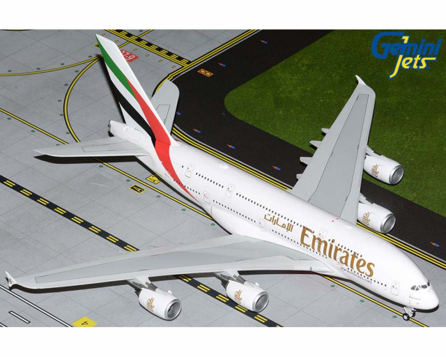 www.JetCollector.com: Emirates A380 A6-EVC 1:200 Scale Geminijets 