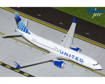United Airlines B737 MAX8 "Being United"/"United Together" N27261 1:200 Scale Geminijets G2UAL1086