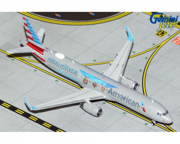 American Airlines A321S "Flagship Valor"/"Medal of Honor" N167AN 1:400 Scale Geminijets GJAAL2139