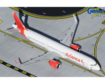 Avianca Airbus A321neo N761AV 1:400 GeminiJets GJAVA2006