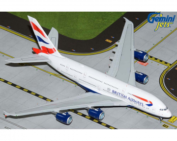 British Airways A380 G-XLEL 1:400 Scale Geminijets GJBAW2110