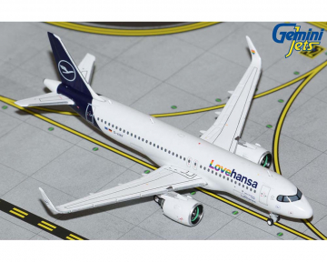 Lufthansa A320neo "Lovehansa" titles D-AINY 1:400 Scale Geminijets GJDLH2168