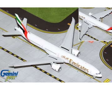 Emirates B777-300ER flaps down A6-END 1:400 Scale Geminijets GJUAE2068F