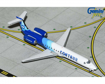 Contour Airlines E145LR N12552 1:400 Scale Geminijets GJVTE2188