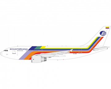 Ecuatoriana A310-300 w/stand HC-BRB 1:200 Scale Inflight IF310EU0123