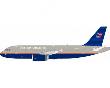 United Airlines A319 w/stand N820UA 1:200 Scale Inflight IF319UA0523