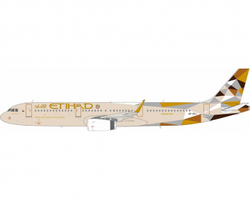 Etihad A321 w/stand A6-AEJ 1:200 Scale Inflight IF321EY1222