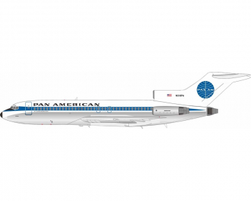 Pan Am B727-21 w/stand N316PA 1:200 Scale Inflight IF721PA0123P