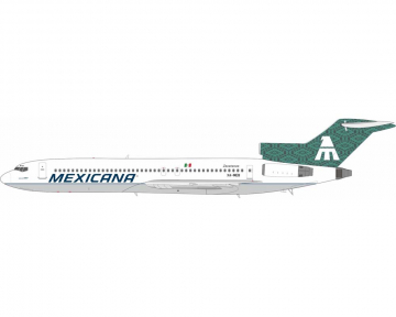 Mexicana B727-200 w/stand XA-MEB 1:200 Scale Inflight IF722MX1122