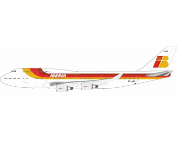 Iberia B747-400 w/stand TF-AMB 1:200 Scale Inflight IF744IB0303