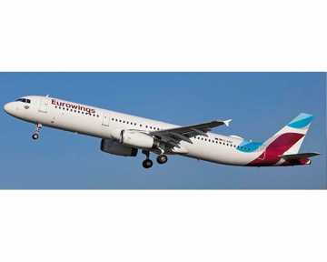 Eurowings A321 D-AIDV 1:400 Scale JC Wings JC4EWG0141