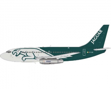 Ryanair B737-200 Jaguar Livery, w/stand EI-CJE 1:200 Scale JFox JF-737-2-007