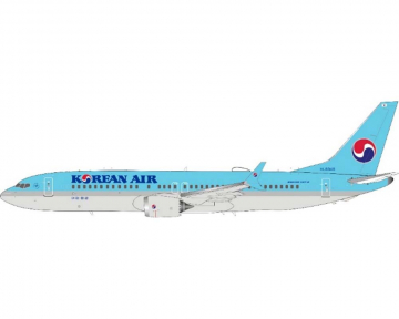 Korean Air B737 MAX8 w/stand HL8348 1:200 Scale JFox JF-737-8M-001