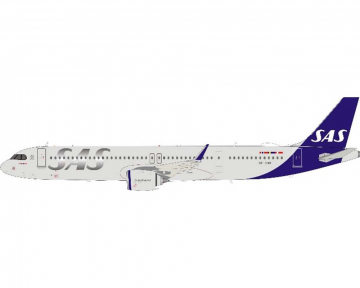 SAS A321 w/stand SE-DMR 1:200 Scale Jfox JF-A321-028