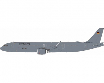 *(Box Damaged)* German Air Force A321 w/stand 1511 1:200 Scale JFox JF-A321-033