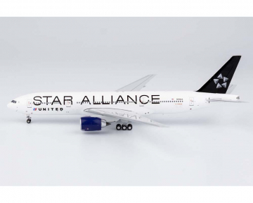 United Airlines Star Alliance B777-200ER N218UA 1:400 Scale NG72021